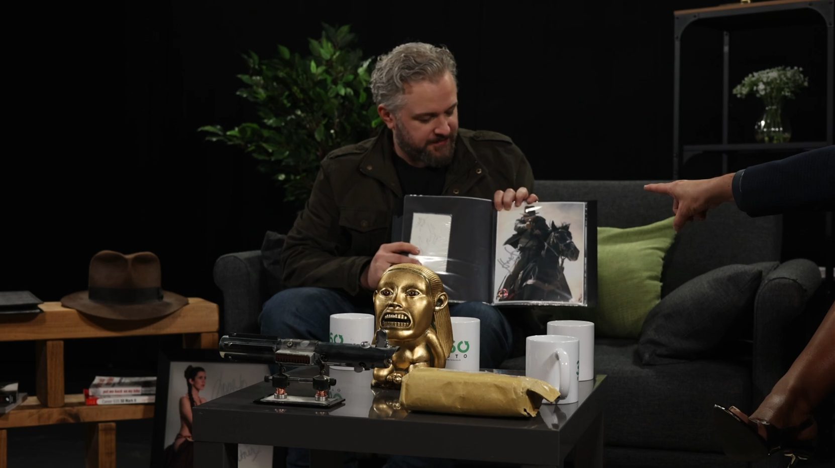 Finding_Ford_Patrick_James_OHare_Creatives_On_The_Couch_4 Patrick show off his prized Harrison Ford autograph for Creatives On The Couch