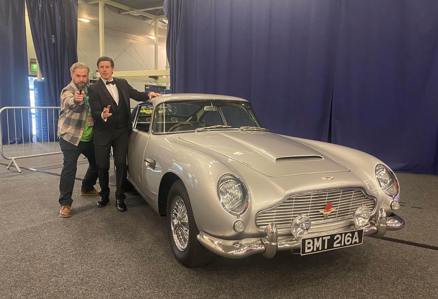 Stephen Finch and Finding Ford at Stars And Cars Bolton April 2022